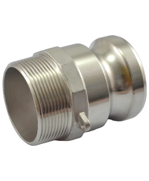 Adaptador Rosca Macho ERT-F em Inox
